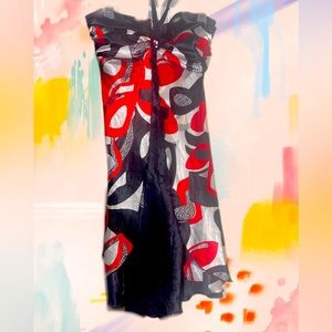 New Halter Silk Dress